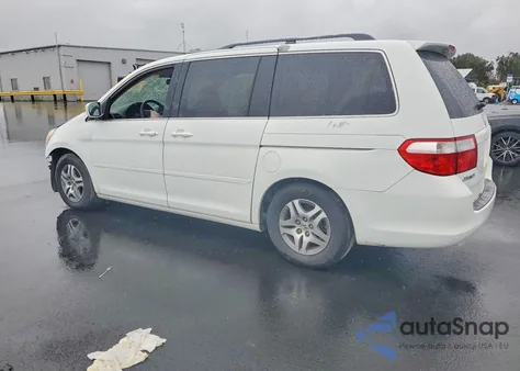 2007 Honda Odyssey Ex z USA, uszkodzony, nr VIN 5FNRL38457B414748